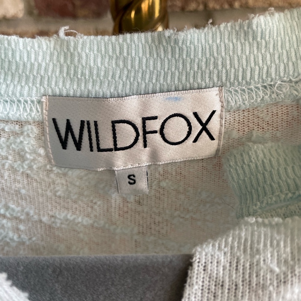 Wildfox Mint Party Cat Pullover - Picture 5 of 7